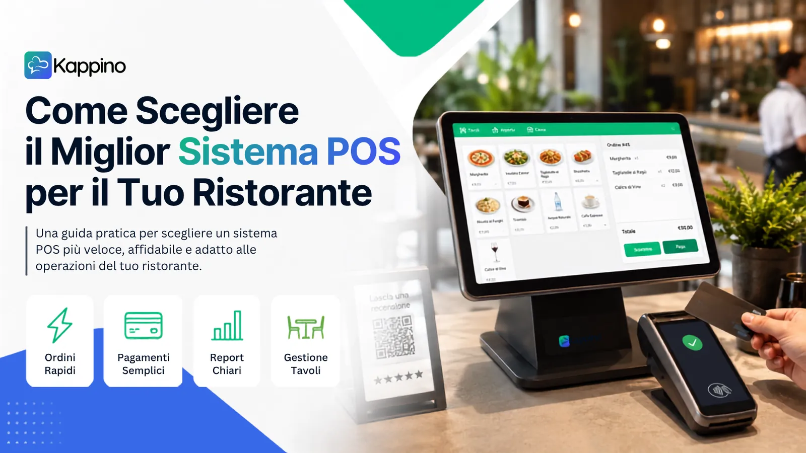 Come scegliere il sistema POS giusto per il tuo ristorante