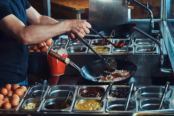 Dark kitchen and commissary kitchen stock allocation software