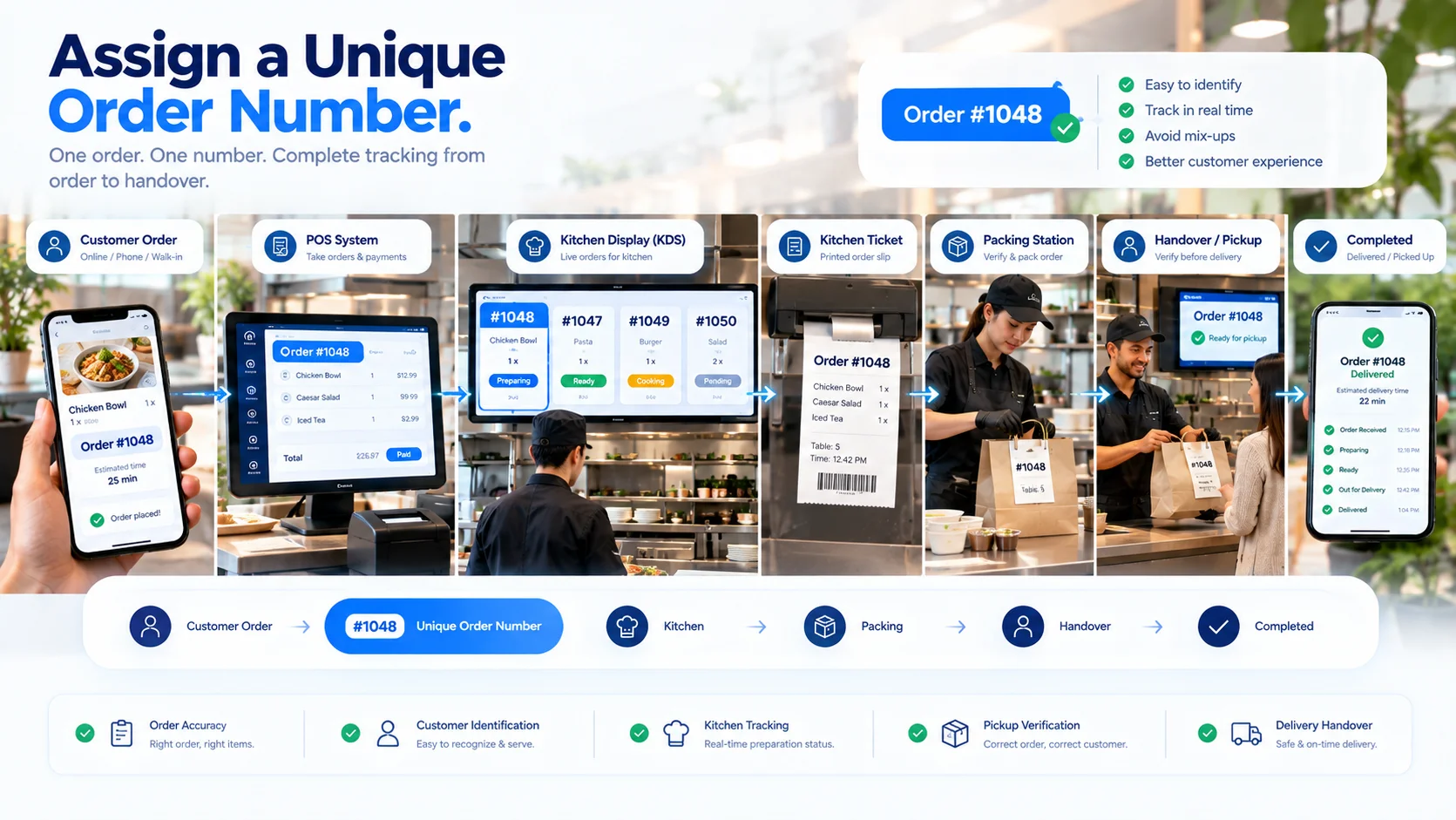 Assign a Unique Order Number