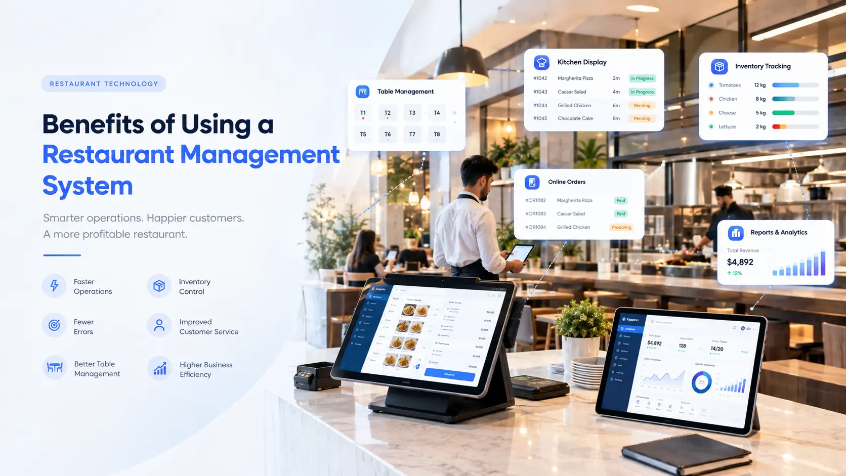 Benefits of Using a Restaurant Management System