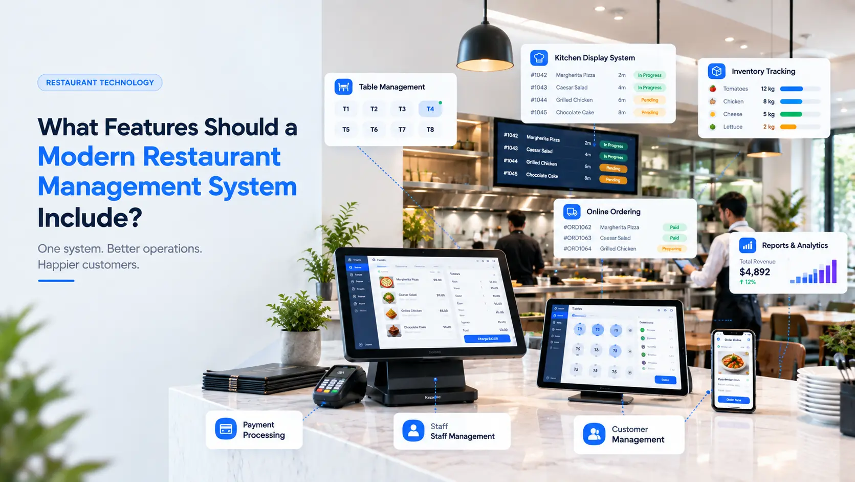 What Features Should a Modern Restaurant Management System Include?
