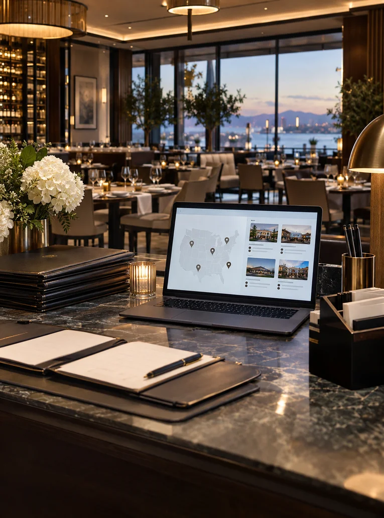 Multi Location Restaurants using Kappino